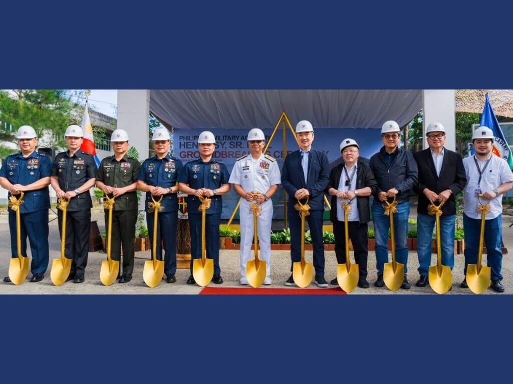 From left: Col. Kim Eric Alexander D. Agatep PAF(GSC)- Chief of the Academy Staff; BGen. Stephen Agtoto Prof-Dean of Academics, PMA; BGen. Nelson C. Aluad PA- Commandant of Cadets; BGen. Onorlie B. Brillantes PAF-Assistant Superintendent, PMA; LTGen. Gonzales PAF-Commander, Northern Luzon Command; Vice Admiral Caesar Bernard N. Valencia PN- Superintendent, PMA; Hans T. Sy-executive committee chair, SM Prime Holdings Inc.; Jose Siao Ling- Principal Architect of JSLA and Associates; &nbsp;Manuel Sy, president &ndash; New Golden City Builders and Development Corp.; Arthur Carlos-construction manager of CONSTEK Management Group Inc.; &nbsp;Jessie Siao Ling- principal architect of JSLA and Associates | Contributed photo