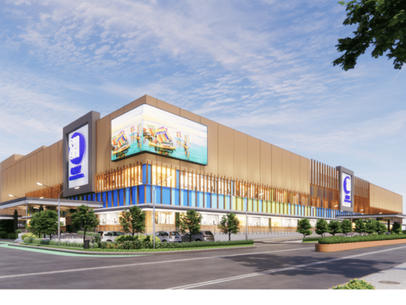 SM City Zamboanga showcases the first corner outdoor LED screen inthe city.| Photo from SM Prime