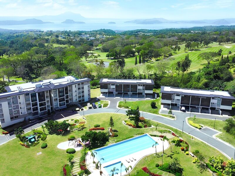 From left to right: St. Andrews Condominium, Sunnyvale Villas and Glendale Villas at Horizon Terraces in Tagaytay Highlands are now ready for occupancy. | Contributed photo