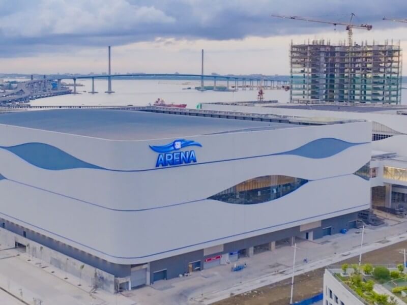SM Seaside Cebu Arena is part of the integrated complex inside South Coast City at the South Road Properties to include a mall, a convention center, hotels, among others.| Contributed photo