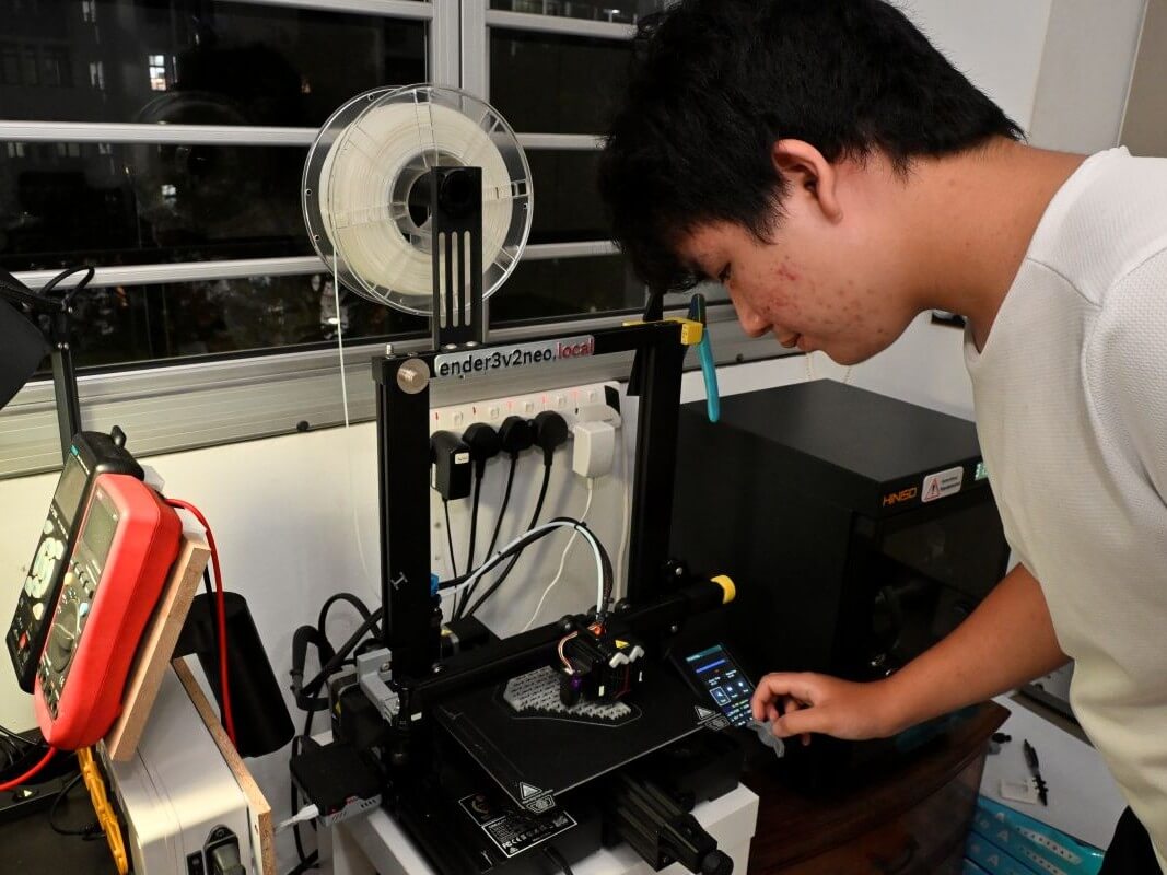 Ms. Cruz’s son, now in Grade 10, credits SmartClass with sparking his interest in tech, allowing him to learn skills such as 3D modeling and printing./Contributed photo