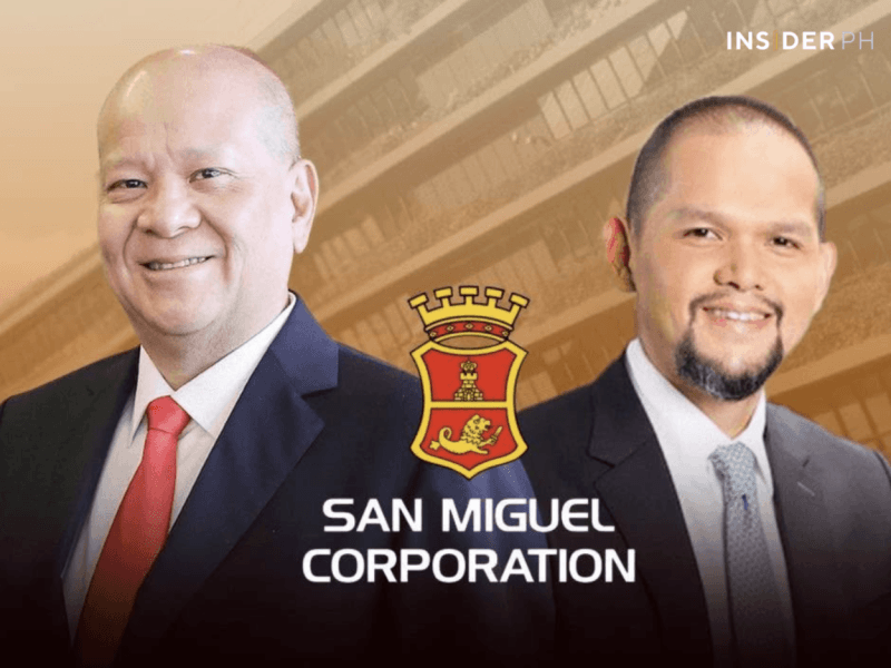 SMC chair and CEO Ramon S. Ang with president John Paul Ang.&nbsp;