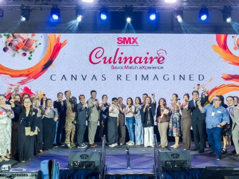 A celebratory toast with esteemed executives, partners, and sponsors—championing the success of Culinaire 2025 at SMX Manila. /Contributed photo (Click the photo to view full image)