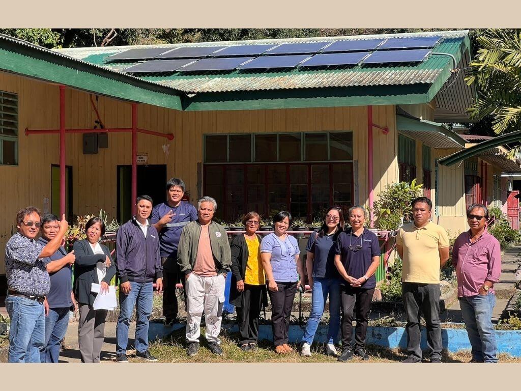 Ambuklao Elementary School is the first recipient of the solar power project in Bokod. This SNAP project is expected to help reduce the electricity expenses of Barangay Ambuklao. | Contributed photo