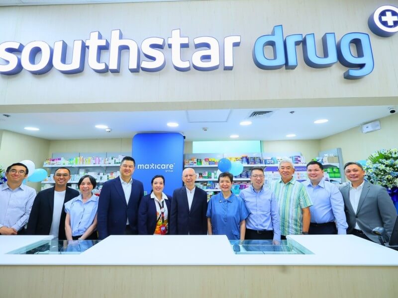 The opening was attended by Robinsons Retail Holdings chair Robina Gokongwei-Pe and president and chief executive officer Stanley Co, alongside Equicom Group chair Antonio Go, Maxicare Healthcare Corporation president and chief executive officer Christian &ldquo;Sean&rdquo; Argos, Southstar Drug general manager Thaddeus Sanchez, former Southstar Drug senior vice president Manuel Dy, Robinsons Retail vice president for corporate planning Angelo Torres, vice president for human resources Marco Angelo Padernal, chief financial officer Mylene Kasiban, RRHI Drugstore Segment group general manager Mariel Crisostomo, and Maxicare chief customer officer Raymond Hernandez./Photo from Southstar Drug