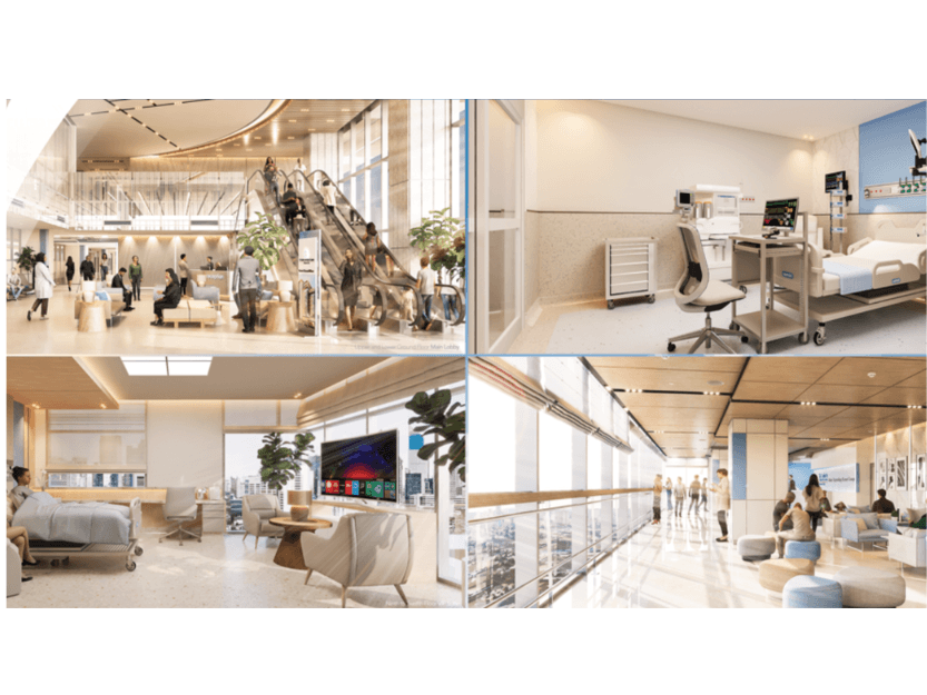 Perspective of the North Hospital Building of St. Luke&rsquo;s Medical Center - Quezon City | Contributed photo