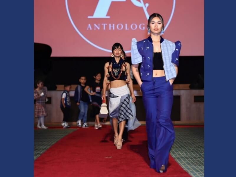  Models showcase Anthologie’s handwoven creations, crafted in partnership with local women artisans. The brand is one of the Filipino MSMEs growing its presence through TikTok Shop’s Asean SOAR Together Program. | Contributed photo 