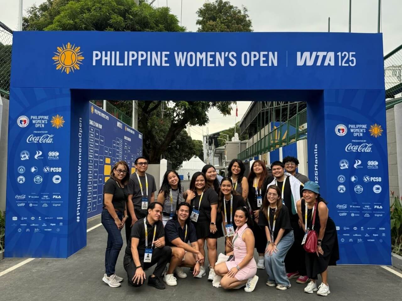 On the ground and online: The Stratworks team ensured round-the-clock digital newsroom andsocial media coverage, as well as the interactive FanZone event, creating a massive fan experienceat the recent World Tennis Association's first Philippine Women's Open. | Contributed photo