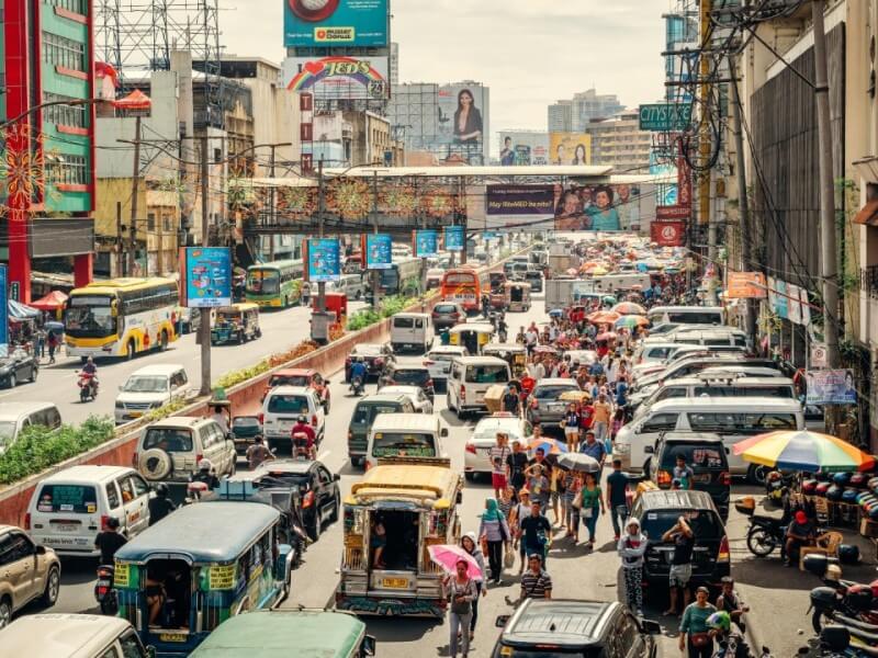 A bustling street scene in Metro Manila. Swedfund's $15-million investment in Navegar Fund III aims to provide growth capital for Philippine businesses, supporting expansion, job creation and long-term economic development. | Contributed photo