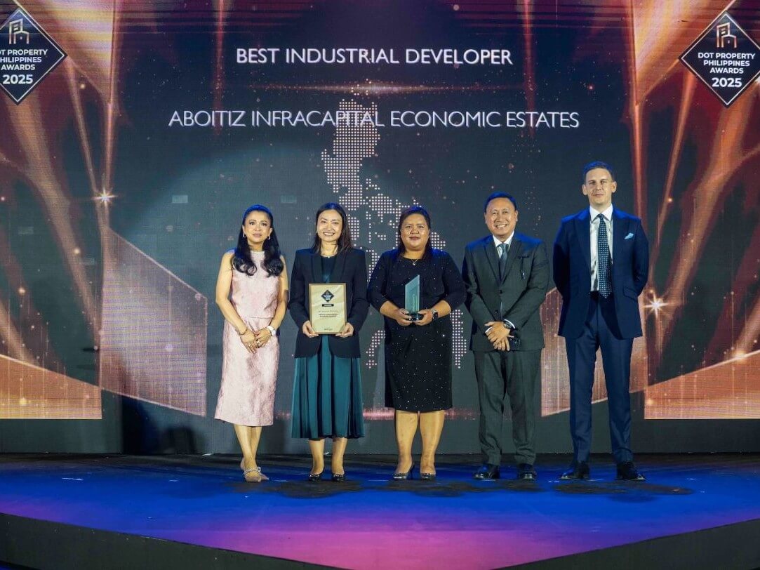 Recognized as Best Industrial Developer, Aboitiz InfraCapital Economic Estates continues to showcase how industry-anchored, sustainable developments drive nation-building and create lasting social impact across the Philippines. | Contributed photo