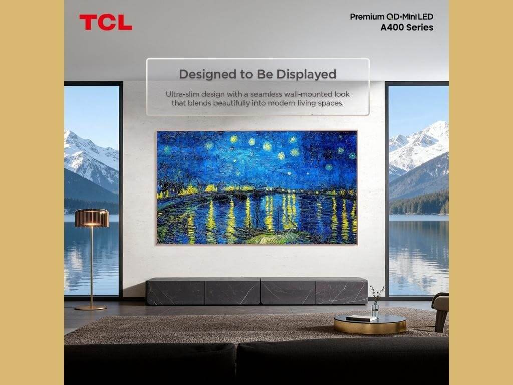 &nbsp;More than just a television, the TCL A400 Series serves as a digital canvas that effortlessly elevates any room into a personal gallery. Through its interactive Art Gallery Mode, the display gives you instant access to a massive library featuring more than 100,000 beautifully rendered artworks. | Contributed photo