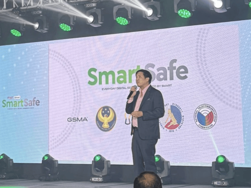 PLDT launches SmartSafe, a next-generation authentication platform designed to make digital logins faster, simpler, and more secure./Screenshot from event posted by PLDT Enterprise 