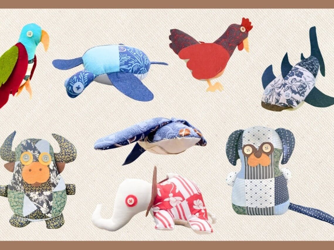 'Tela Tales'  Snuggle Mates, handcrafted by community artisans using upcycled hotel linens, are the latest creations from SMHCC’s circular sustainability program. | Contributed photo