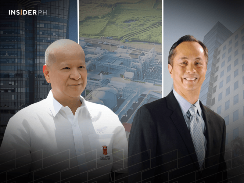 Ramon S. Ang with Eugenio &ldquo;Gabby&rdquo; Lopez III.&nbsp;