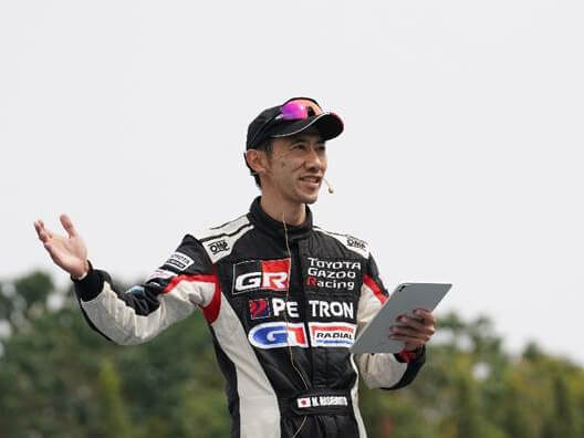 TMP president Masando Hashimoto opened the season's first race weekend —and later secured a podium finish in the Novice Class/ Photo from TMP