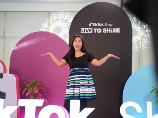 Adima Isnaji Balaman, a full-time housewife and single mother, is crowned Grand Champion of TikTok Shop&rsquo;s Live to Shine in the livestreamed finale. | Contributed photo