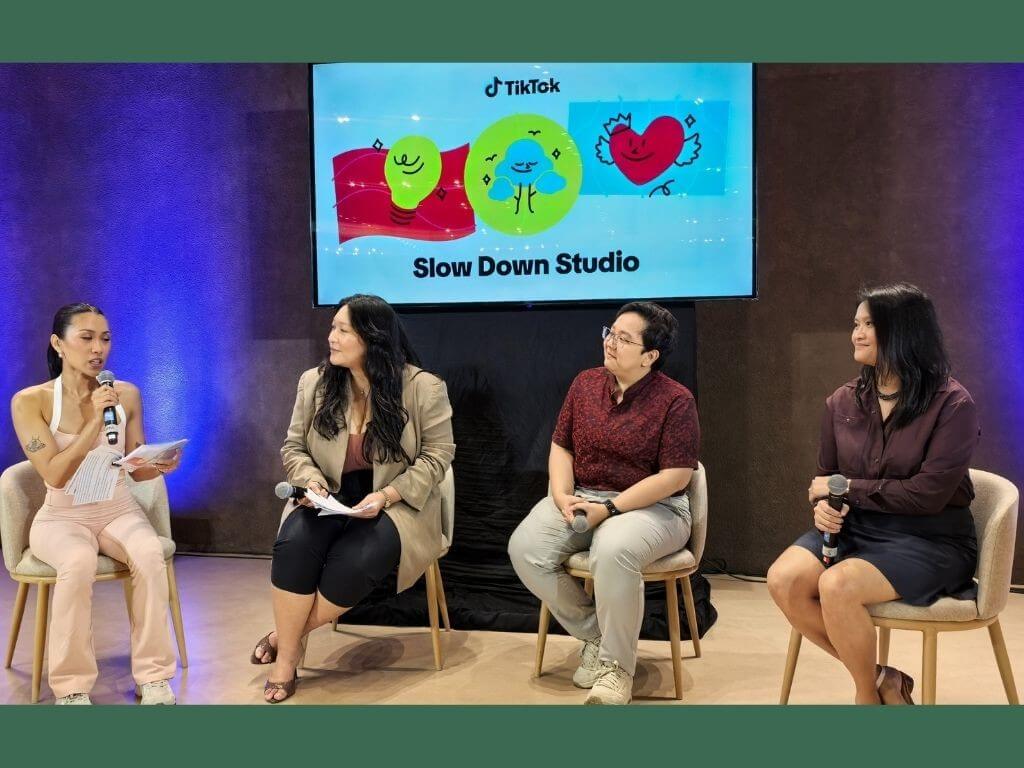 TikTok hosted a panel discussion on how the Time and Well-being page provides practical strategies and tools to engage with the platform more intentionally. | Photo by Vanessa Hidalgo