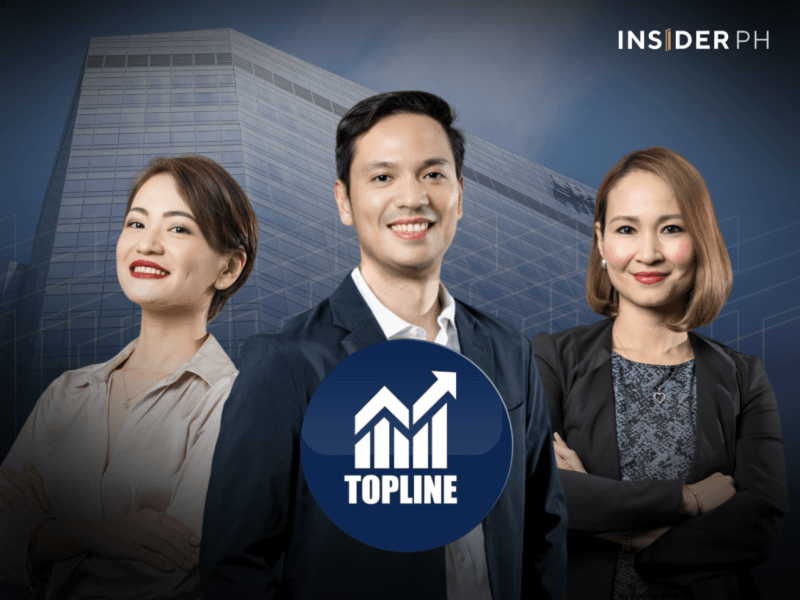 Top Line CFO Constance Marie Lim, chair, president and CEO Eugene Erik Lim, and vice chair and COO Brigitte Lim.