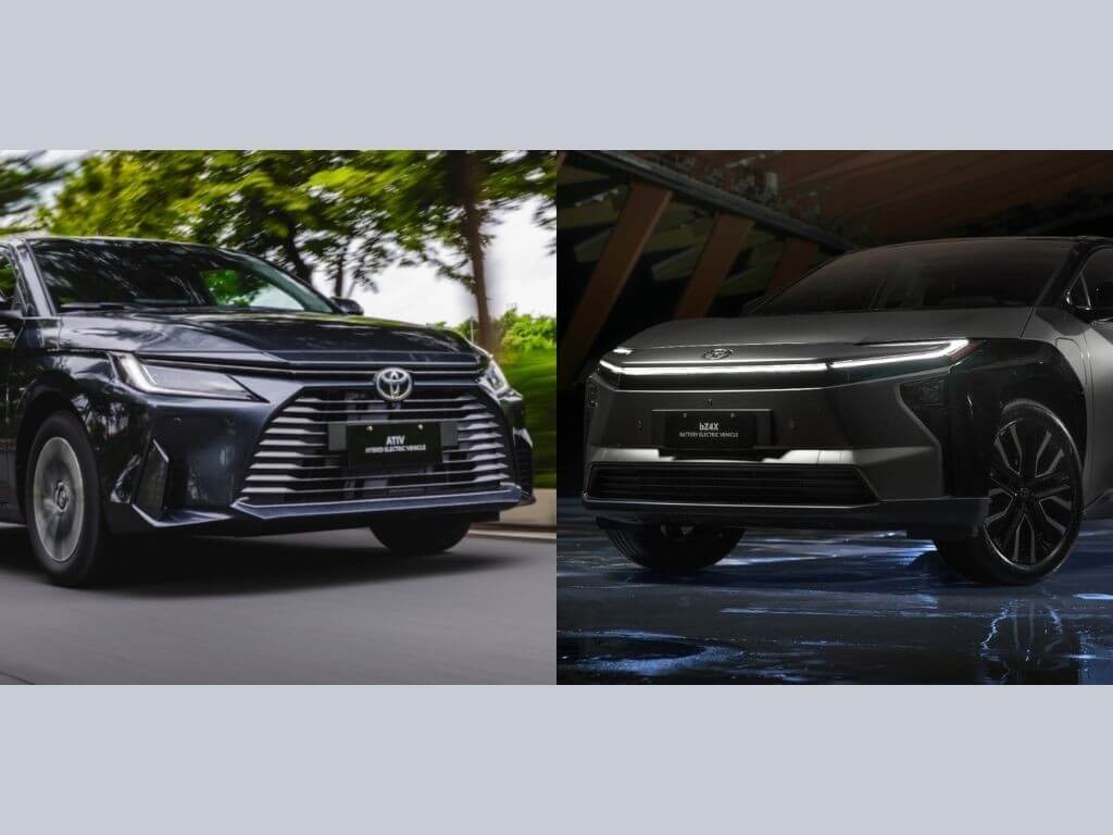 Toyota Motor Philippines Corp. advances its multi-pathway strategy toward carbon neutrality with the rollout of two new electrified vehicle (xEV) Toyota models&mdash;the ATIV Hybrid Electric Vehicle (HEV), the most affordable xEV model in Toyota&rsquo;s local line-up to date, and the announcement of first Toyota Battery Electric Vehicle (BEV) made available in the Philippines, the bZ4X. | Contributed photo