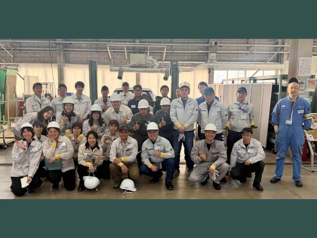 Participants from the Philippines and Thailand together with trainers during the xEV battery dismantling training in Japan. | Contributed photo