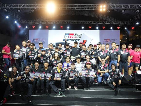 Racers who took part in the second race weekend are all smiles during the awarding ceremony/ Contributed photo