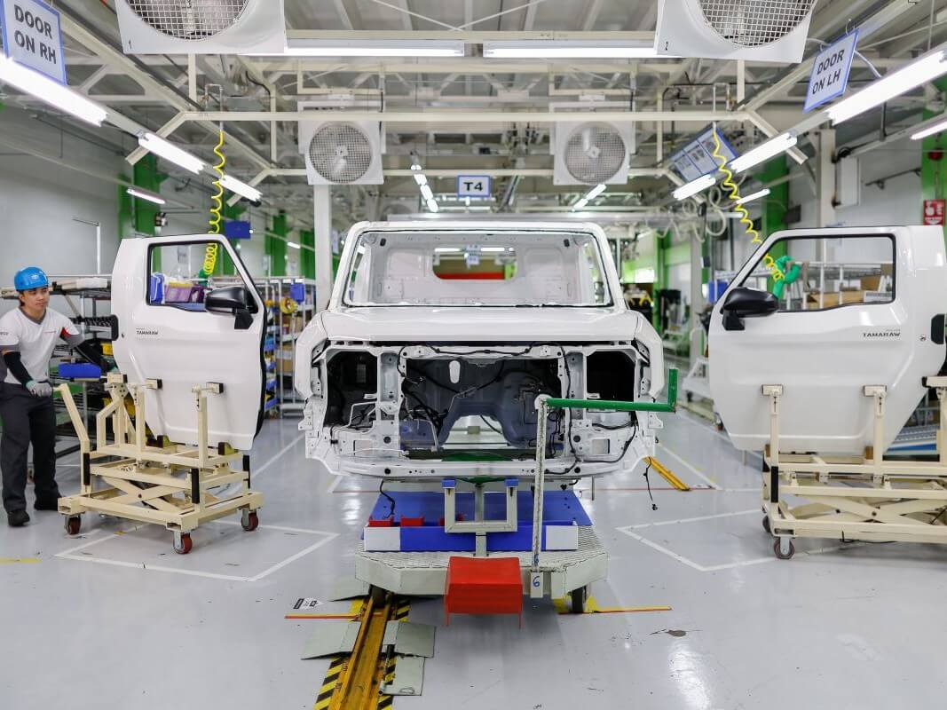  Production of the Next Generation Tamaraw at TMP conversion facility./Contributed photo