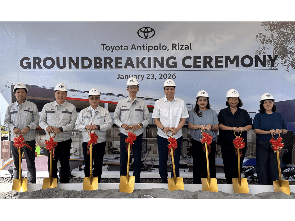(L to R): TMP senior vice president Ryo Yokoyama, TMP senior vice president Sherwin Chua-Lim, TMP executive vice president Jose Maria Atienza, TMP president Masando Hashimoto, Antipolo City Mayor Hon. Casimiro "Jun" Ynares III, Toyota Antipolo Rizal president Zellyn Lim Diaz, Toyota Antipolo Rizal vice chair Liberty Manuel, and Toyota Antipolo Rizal director Lesley Lim./Contributed Photo