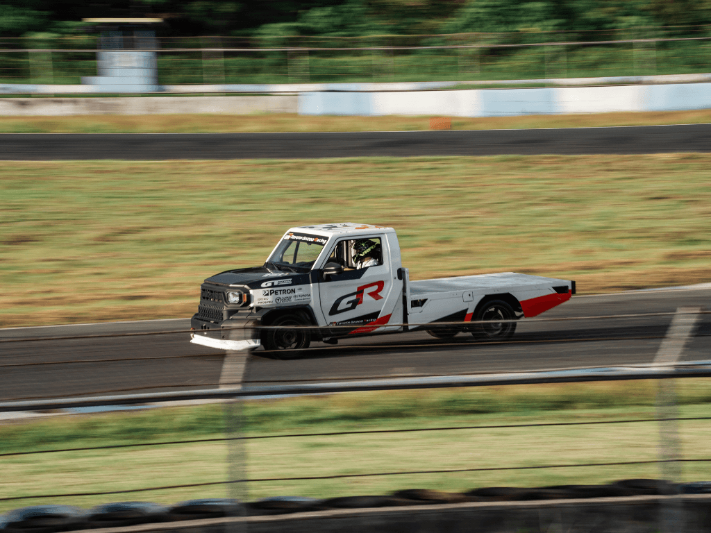A race configured Toyota Tamaraw pictured during the previous leg of the Toyota Gazoo Razing Philippine Cup./Contributed Photo