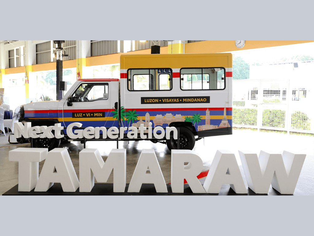 The Class 1 Tamaraw MPUV can accommodate 11 passengers for intra-city travel, offering transport operators and cooperatives another mobility solution. | Contributed photo