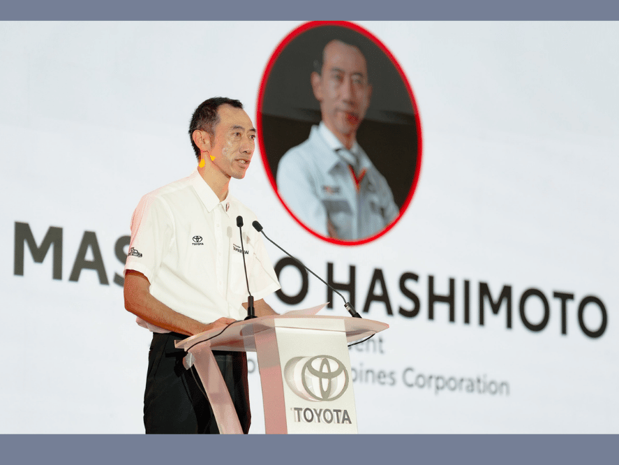 &nbsp;Toyota Motor Philippines president Masando Hashimoto | Contributed photo