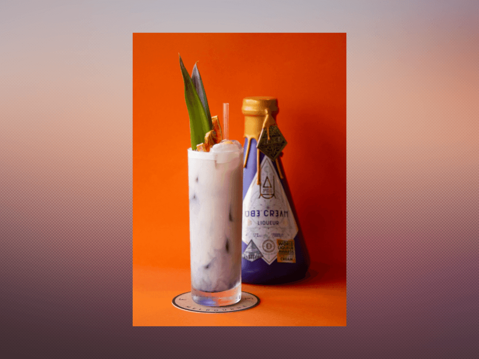 The Ube Bae by Frankie Malt. Ube Cream Liqueur, the first Filipino craft spirit stocked by Australia&rsquo;s largest liquor retailer, reflects the growing global popularity of the purple yam beyond food and into cocktails and spirits. | Contributed photo