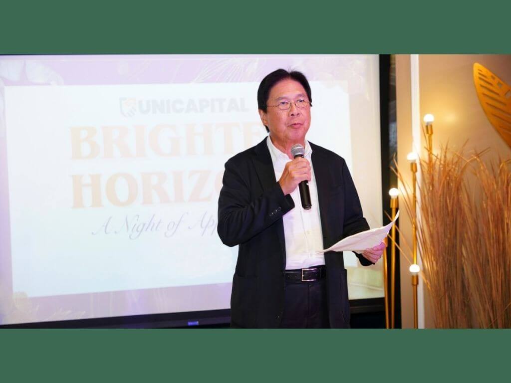 Unicapital Director Jaime Martirez shares the Group&rsquo;s milestones as it celebrates five decades of industry excellence in debt and equity capital generation. | Contributed photo
