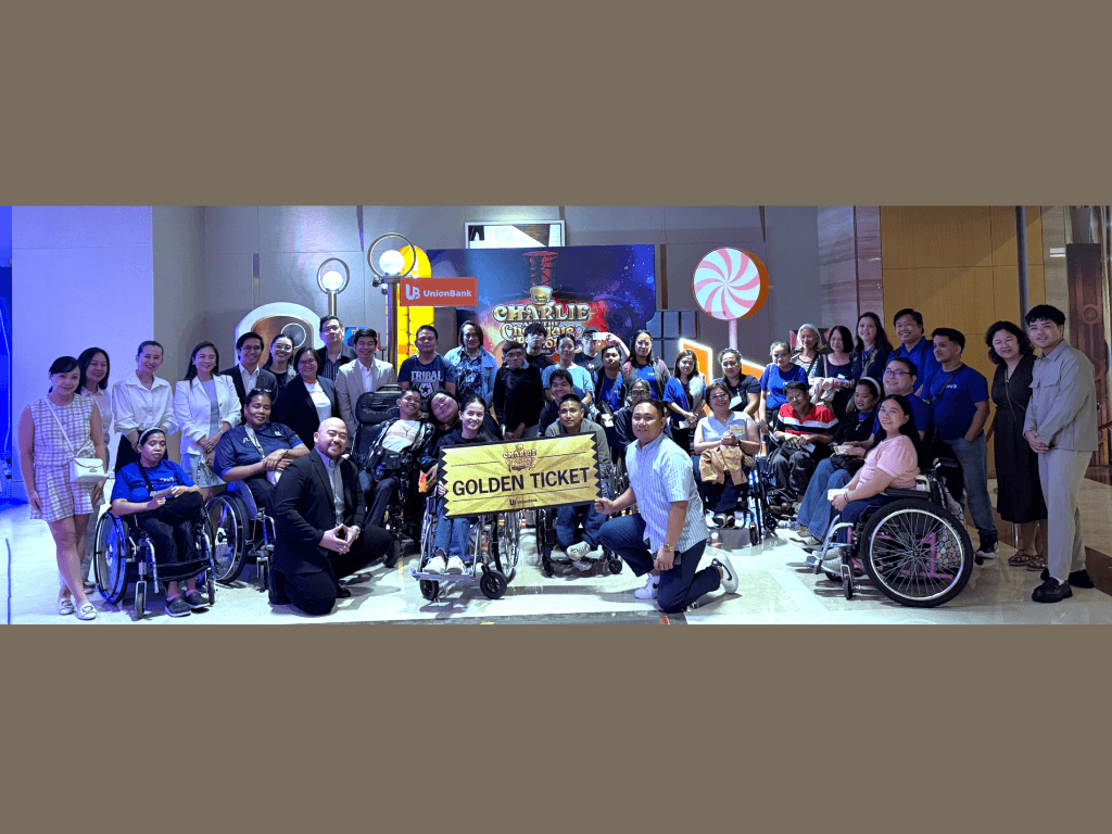 &nbsp;UnionBank CSR Advocates with partner communities at the special viewing of Charlie and the Chocolate Factory: The Musical. | Contributed photo
