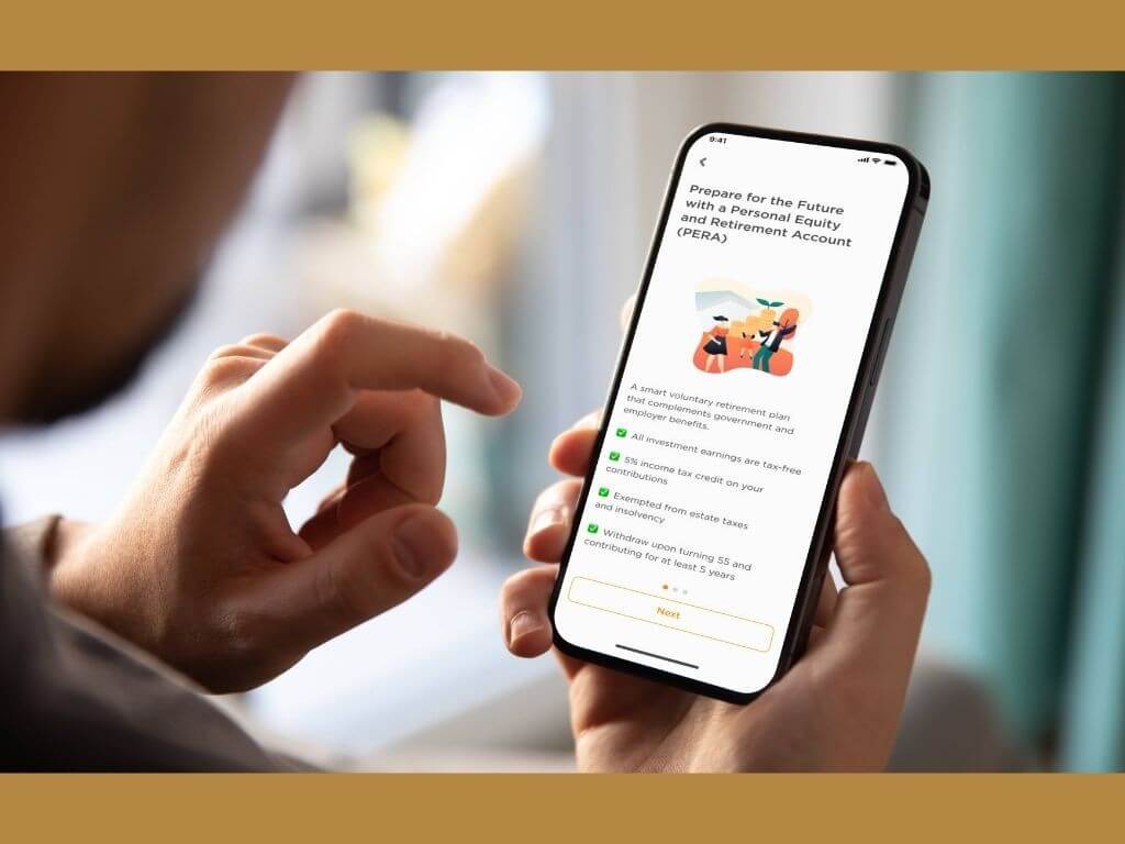 &nbsp;Customers can now open PERA accounts directly through the UnionBank Online app and begin investing in BSP-accredited products. ​| Contributed photo