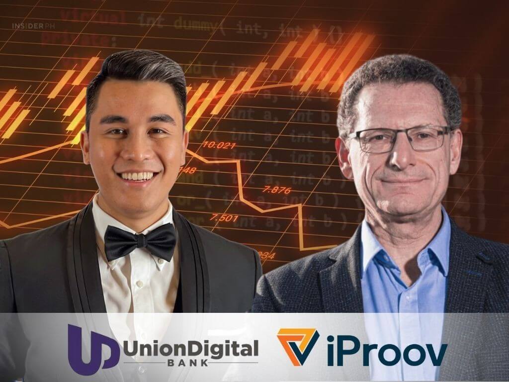 Russell Hernandez, chief information security officer at UnionDigital Bank, and Andrew Bud, founder and CEO of iProov