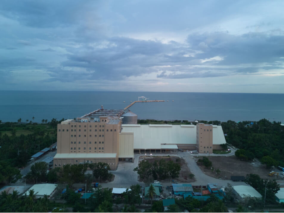 URC's new flour milling plant in Sariaya, Quezon/ Contributed photo