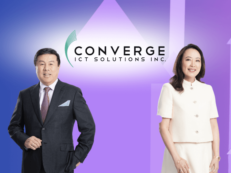 Dennis Anthony Uy and Maria Grace Uy Converge co-founders 