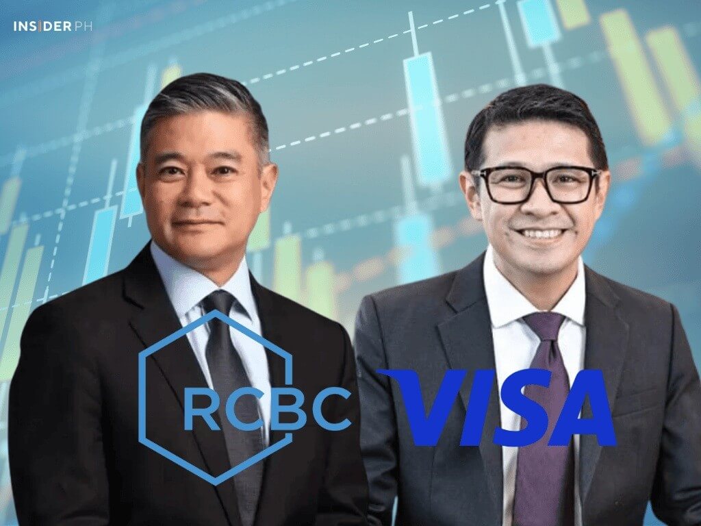 RCBC president and CEO Reggie Cariaso and Visa Philippines country manager Jeffrey Navarro. | Contributed photo