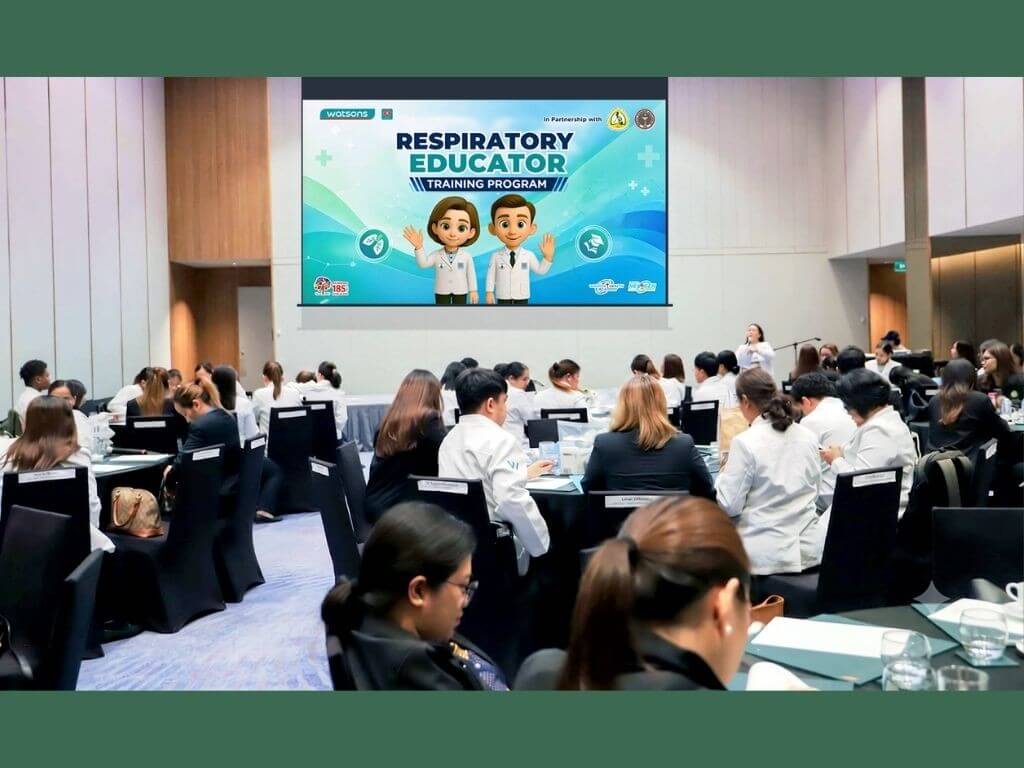 Watsons store pharmacists participate in the Respiratory Care Educator Program, a two-day training initiative designed to enhance their knowledge and skills in respiratory disease management, patient counseling, and respiratory wellness education. | Contributed photo
