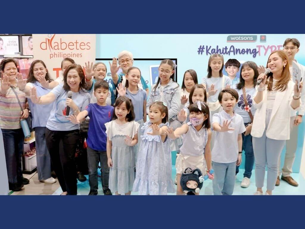 Kids with Type 1 diabetes and adults with Type 2 diabetes join Watsons Philippines’ #KahitAnongTypeMo advocacy to champion better awareness and education. | Contributed photo 