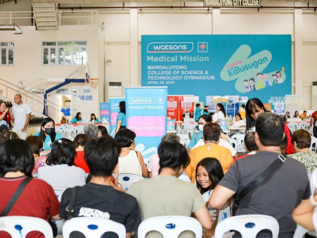 Watsons’ Alagang Pangkalusugan Medical Mission brings free consultations, medicines, and health services to underserved communities, reinforcing its commitment to healthier lives for Filipinos./ Contributed photo