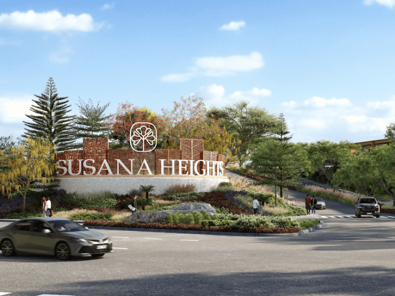 A preview of SM Prime’s upcoming Signature Series project in Susana Heights, its first foray into high-end horizontal living./Photo from ​SM Prime 