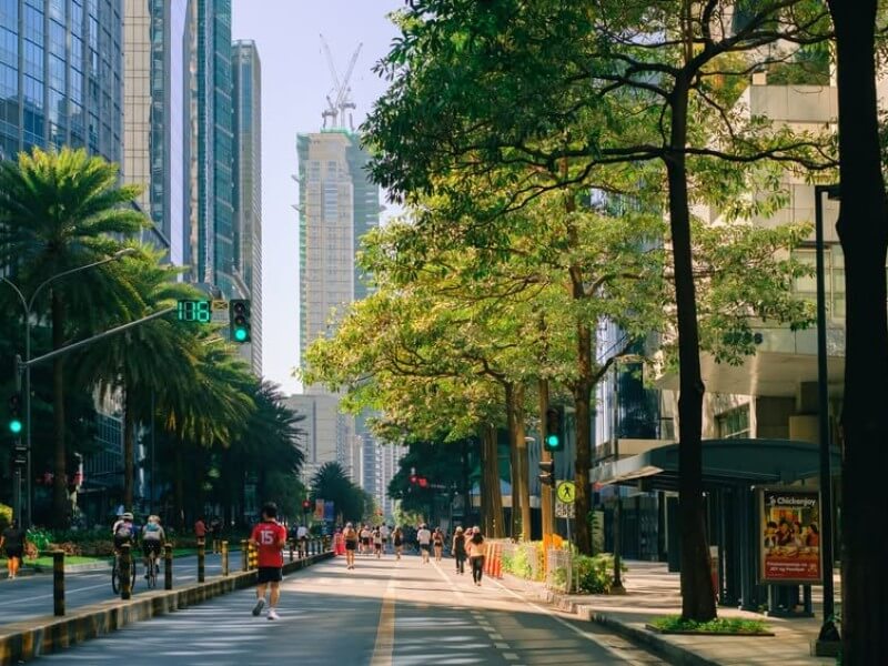 Car-free Sundays on Ayala Avenue | Contributed photo