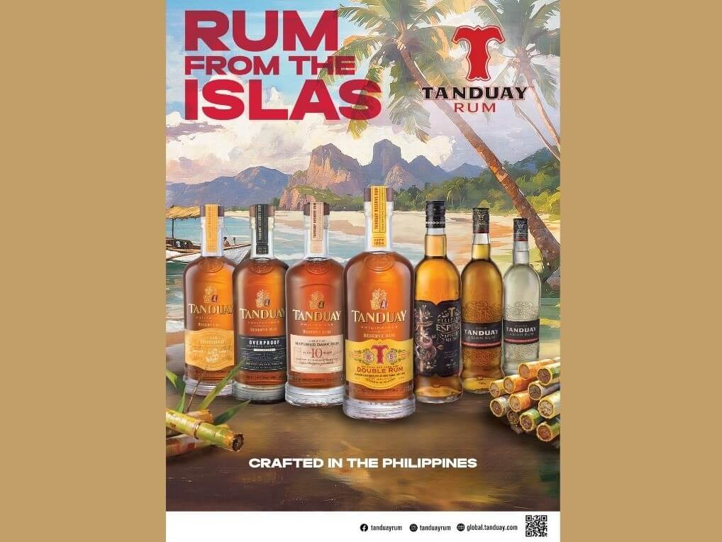 Drinks International Magazine said that homegrown Filipino brand Tanduay showed its dominance in the global rum category for the ninth consecutive year, maintaining its title as the World&rsquo;s No. 1 Rum. | Contributed photo