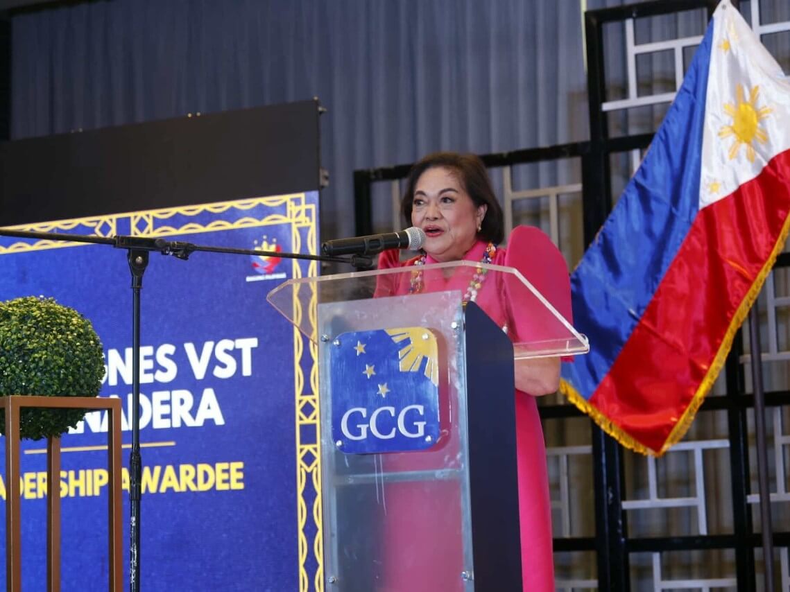  Atty. Agnes VST Devanadera during the awarding ceremony. | Contributed photo
