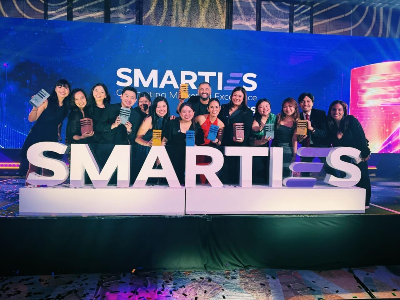 The Coca-Cola Philippines team garnered eight awards at the MMA SMARTIES&trade; Philippines 2026 gala night on October 6, 2026, at Shangri-La The Fort, Manila. ​| ​Contributed photo
