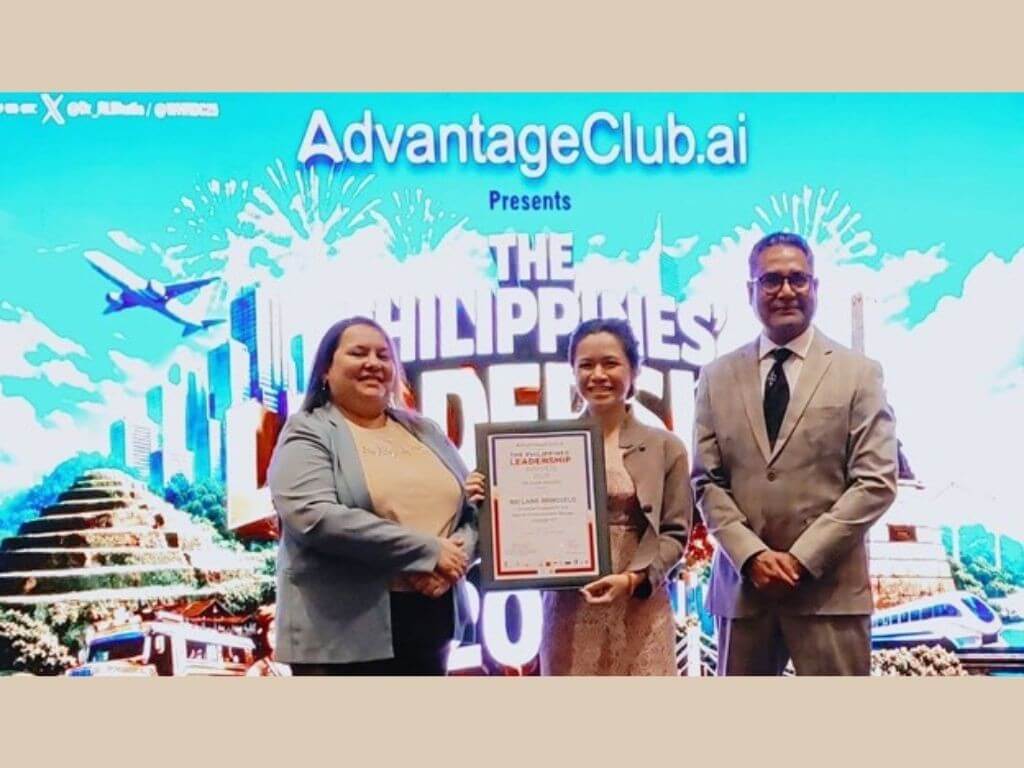 Converge engagement and internal communications manager Rio Laine Bringuelo received the Human Resources Icon Award from Advantage Club for her transformative work in employee engagement, well-being, and workplace inclusivity. | Contributed photo