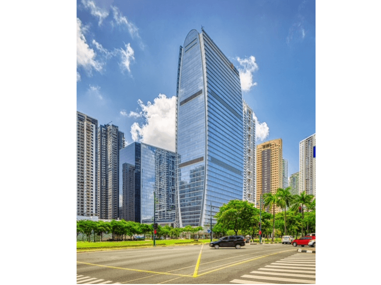 The Finance Centre on 26th Street, BGC secured LEED O+M Platinum status.| Contributed photo