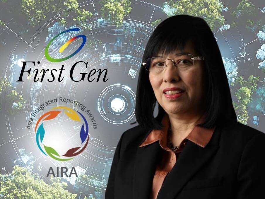 Agnes de Jesus, chief sustainability officer of First Philippine Holdings“Through our integrated reports, stakeholders can get a close look at all our financial, governance, environmental, and social strategies.”