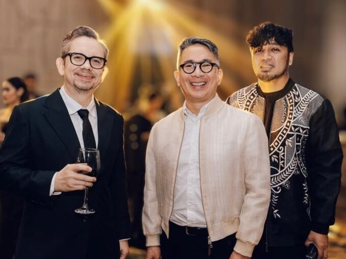 From left: Partners Jake Yrastorza, Badong Abesamis, and Herbert Hernandez were among the 10 visionary leaders recognized at The Business Manual CEO Awards 2026 for their bold, unconventional, and distinctly Filipino approach to creativity. | Photo courtesy of Business Manual